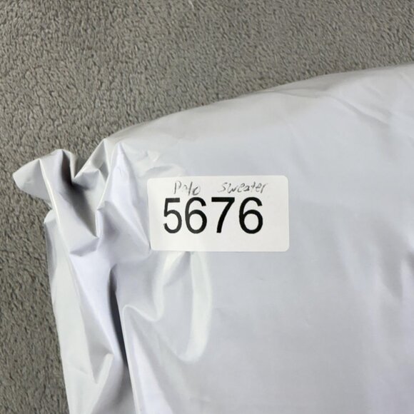 Polo Ralph Lauren Pullover Sweater Mens 2XL Big Beige Quarter Zip Cotton Classic - Picture 13 of 13